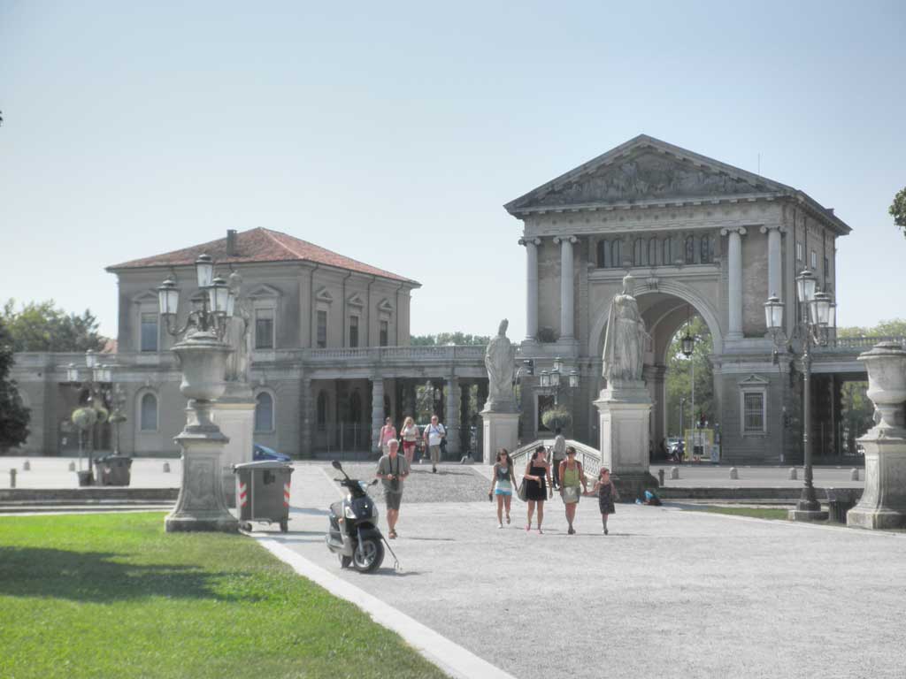 Plaza del Valle en Padua- italia