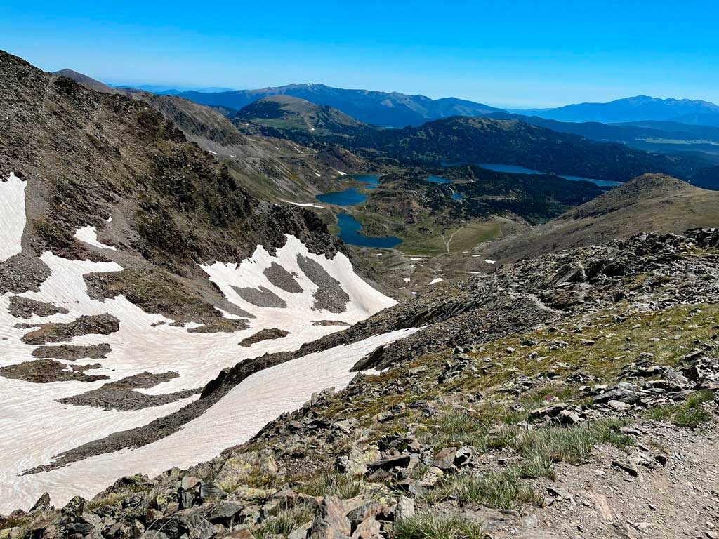 Ascenso al pico Carlit