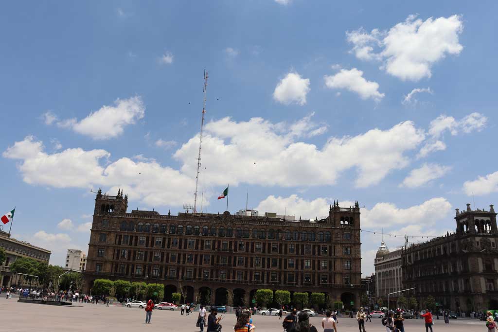 Plaza La Constitución en la Ciudad de Mexico