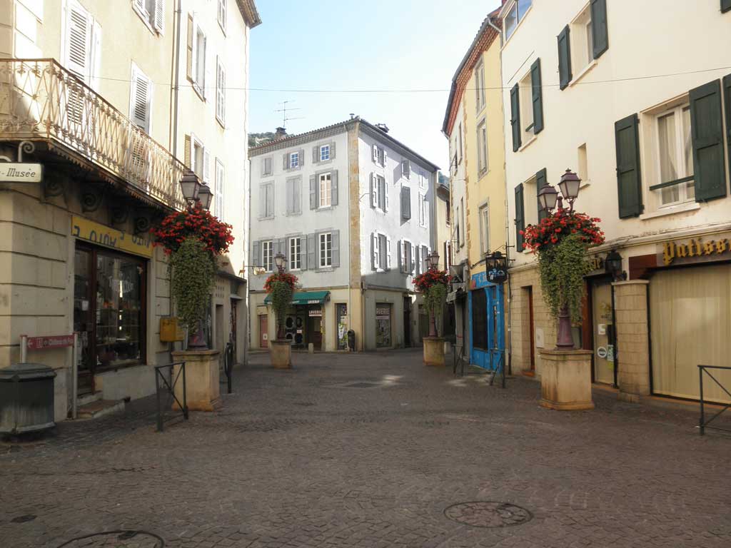 Ciudad de Foix en Francia