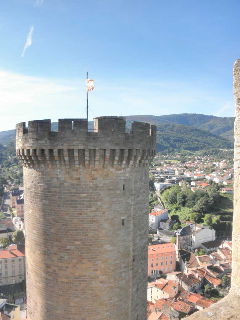 Torre del castillo de Foix