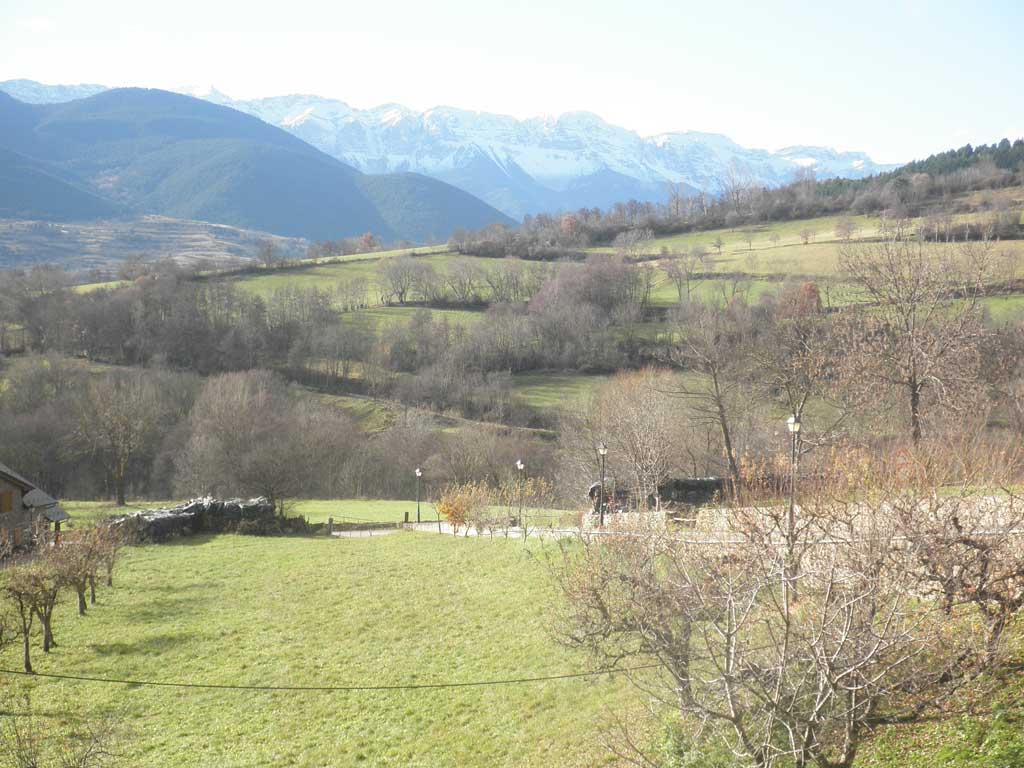 vista del pueblo de Prullans