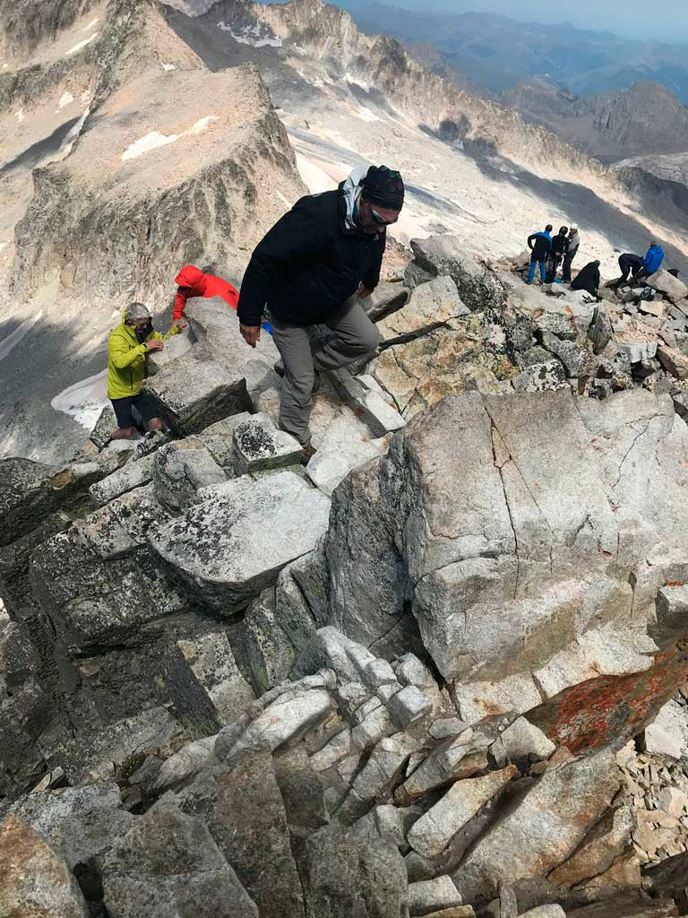 Ascension al pico Aneto